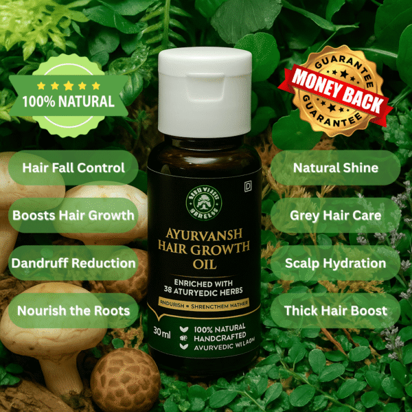 Ayurvansh Hair Growth & Hair Fall Control Oil