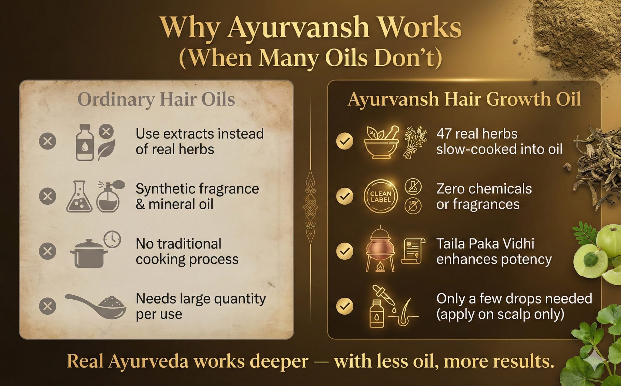 Handcrafted Ayurvedic Oil